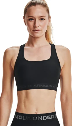ua crossback mid bra