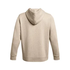 ua essential fleece hoodie-brn