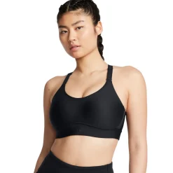 ua infinity mid 2.0 bra-blk