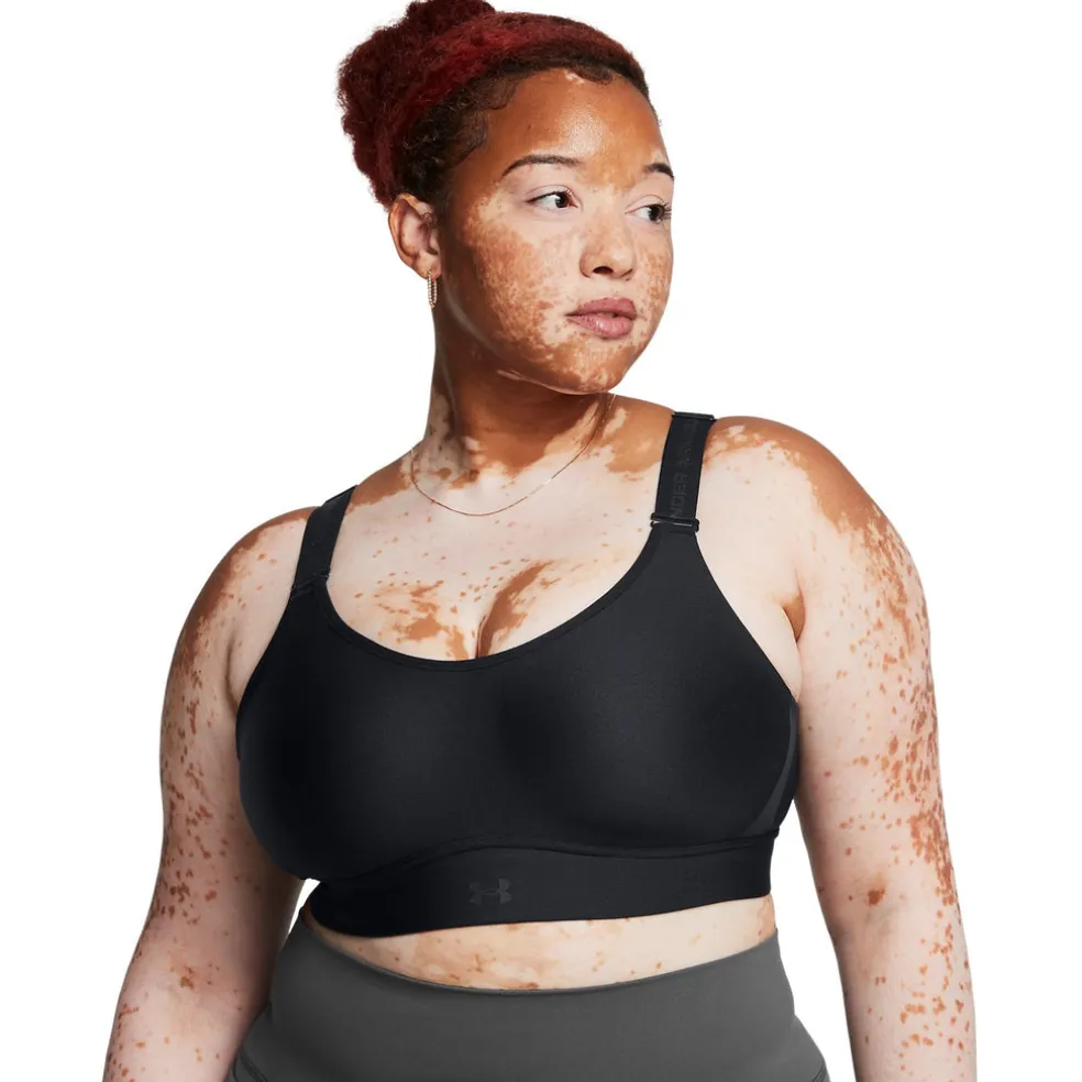 ua infinity mid 2.0 bra-blk