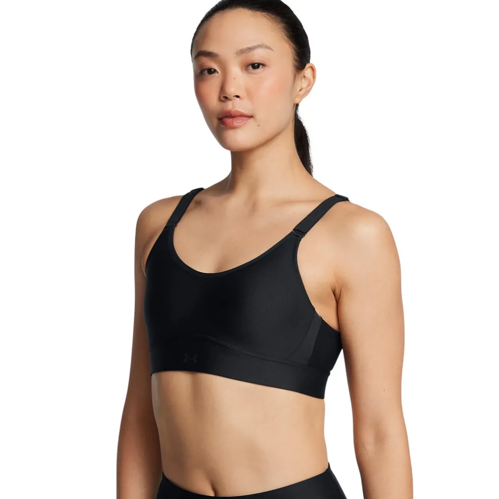 ua infinity mid 2.0 bra-blk