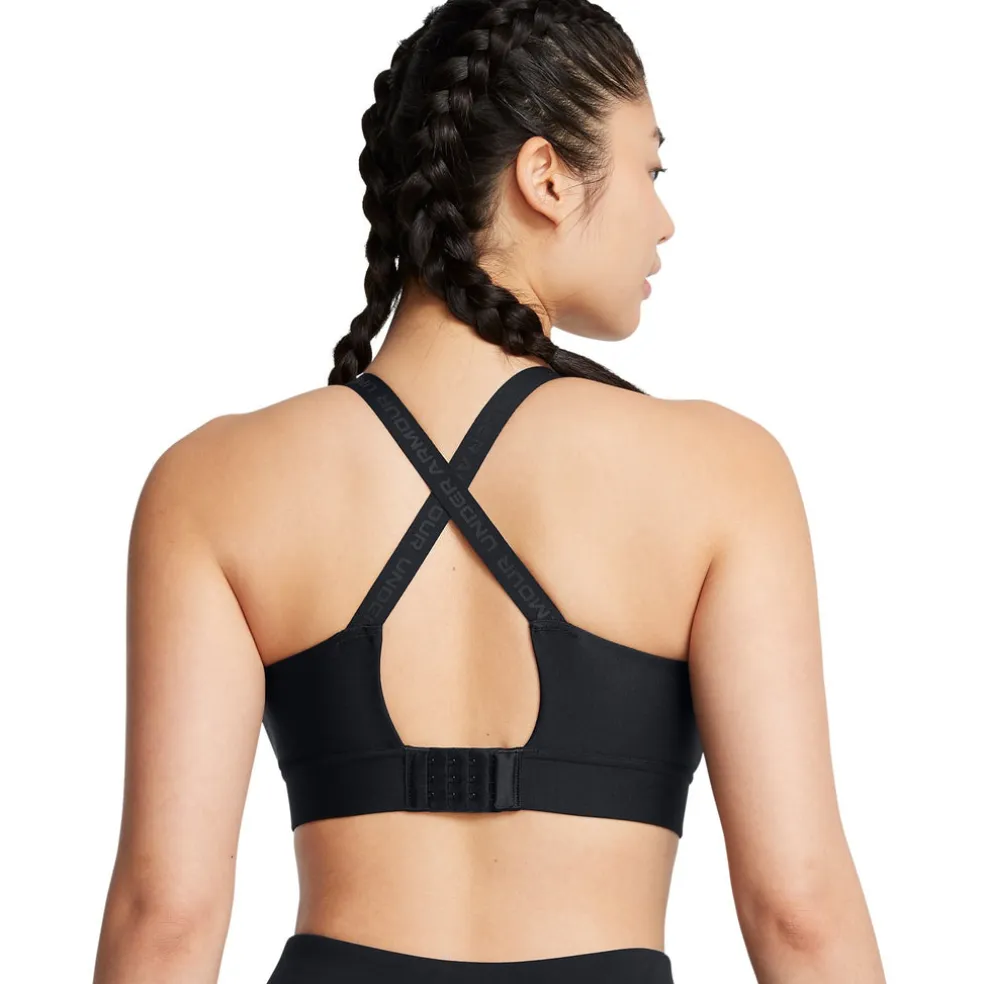 ua infinity mid 2.0 bra-blk