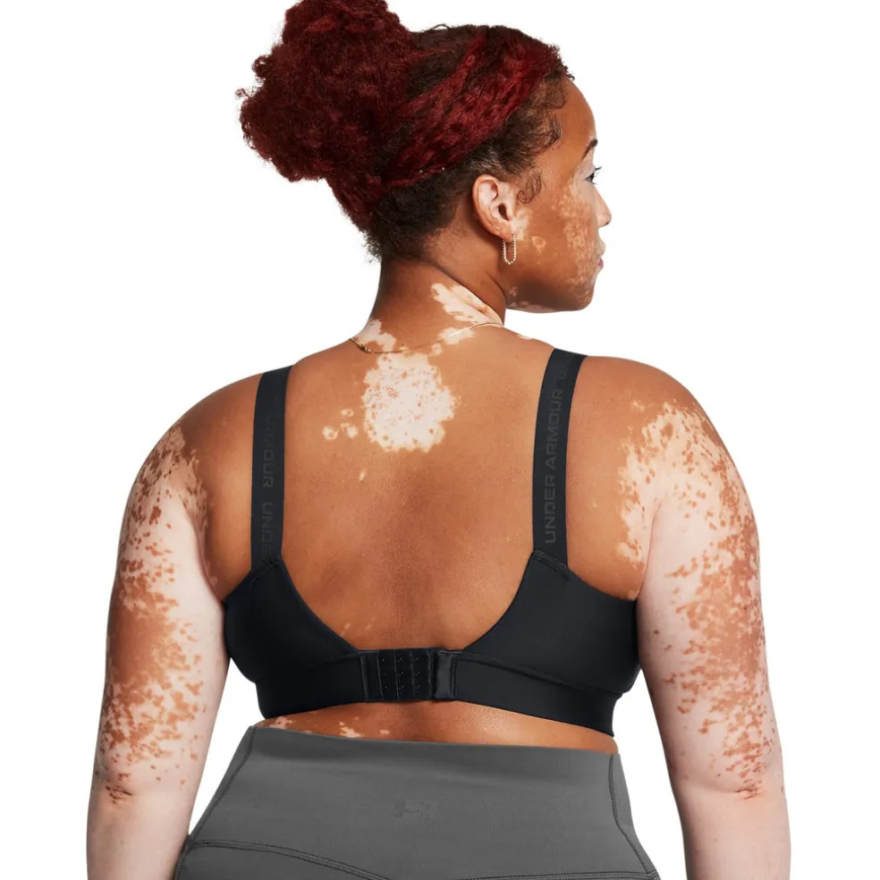 ua infinity mid 2.0 bra-blk