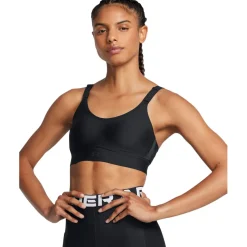 ua infinity mid 2.0 bra-blk