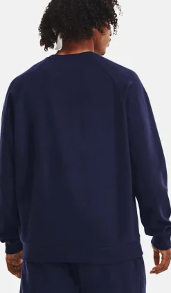 Ua Rival Fleece Crew-blk