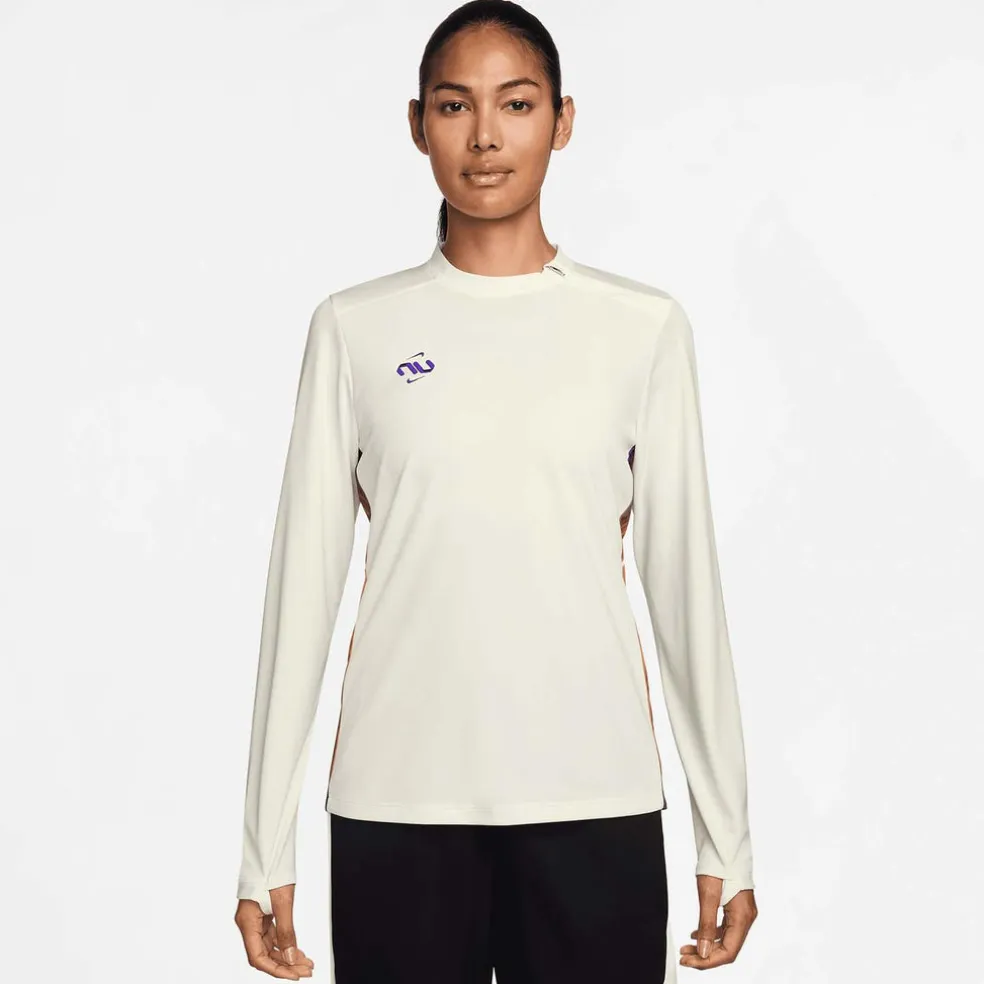 United Academy Dri-FIT voetbaltop met ronde hals voor dames