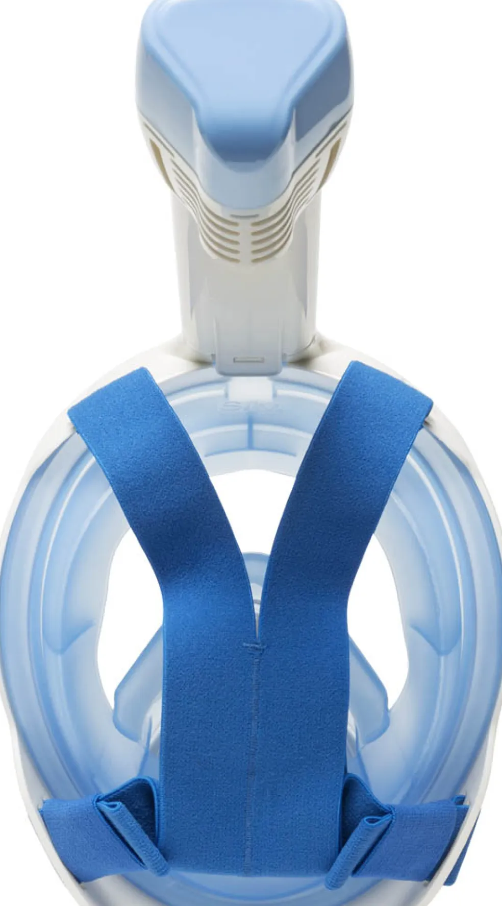 2.0 white/blue l/xl snorkelmasker