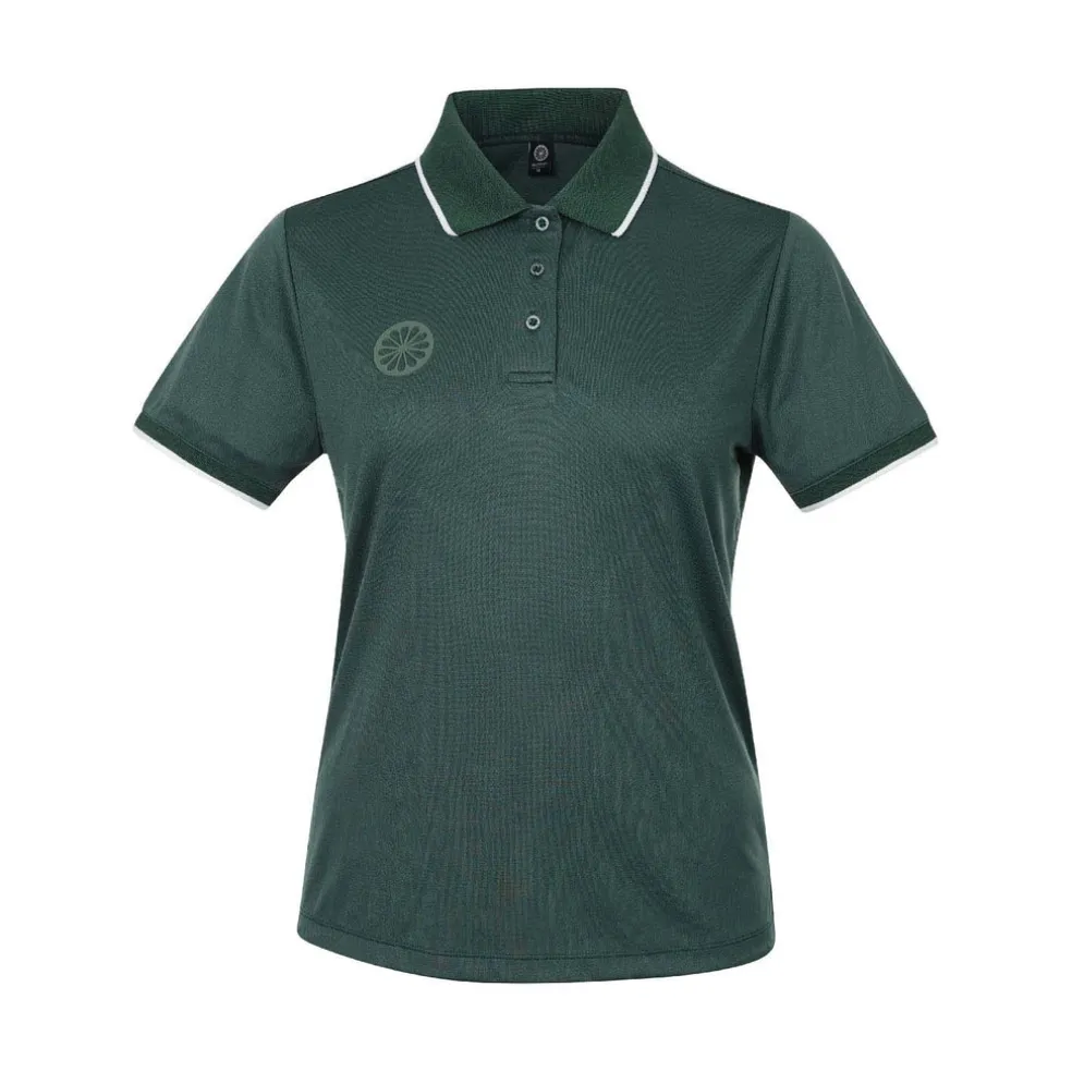 women pique polo