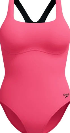 Womens Flex Band Swimsuit with Built in Swim Bra