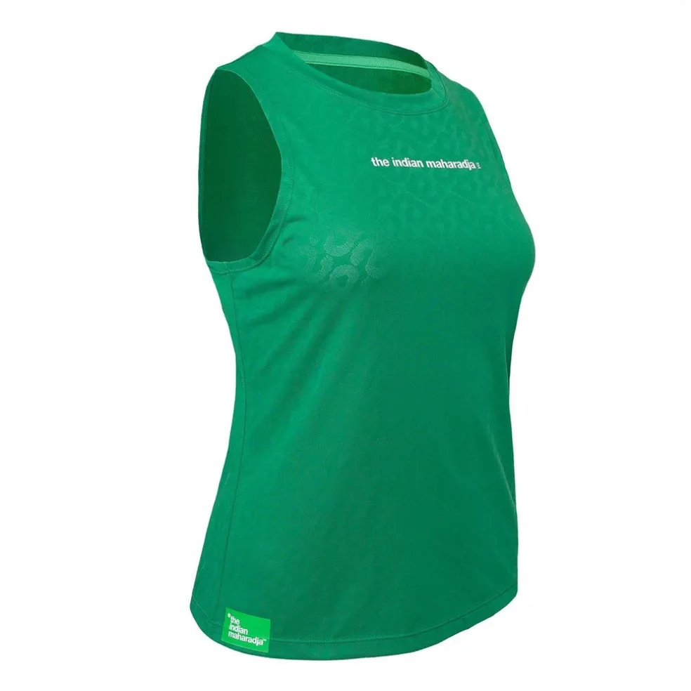 women sleeveless jacquard top