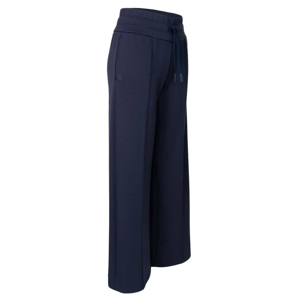 women soft supreme wide leg broek