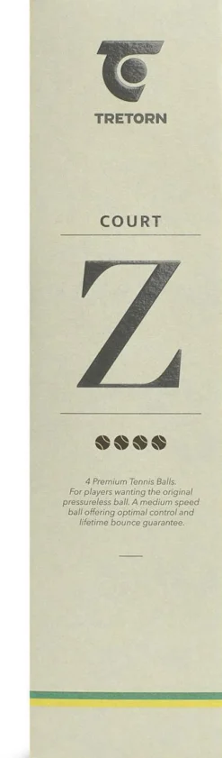 Z Court 4 Pack Tennisbal